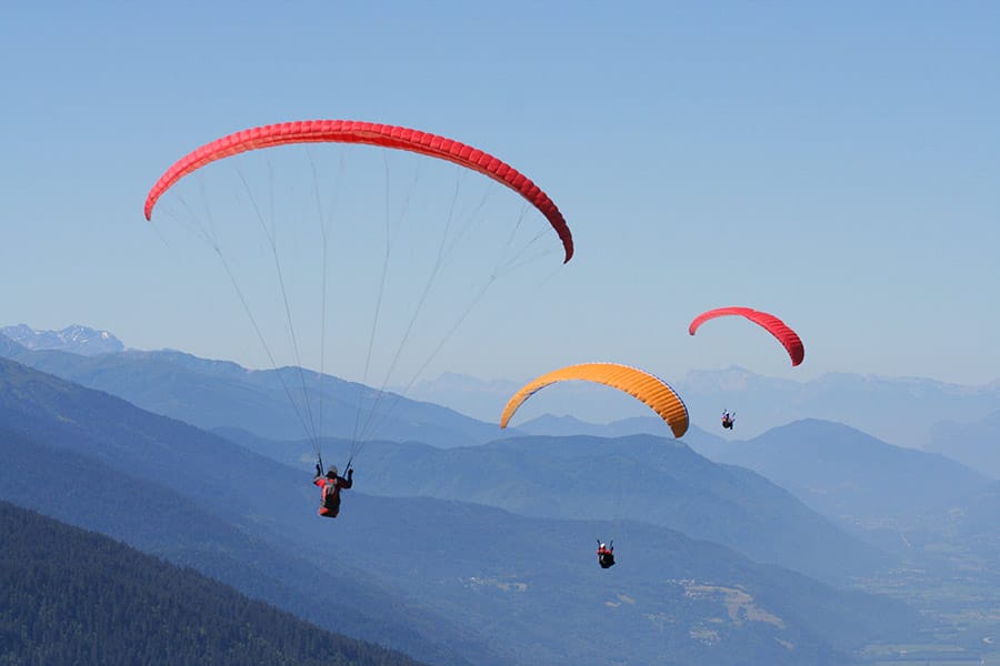Gleitschirmfliegen