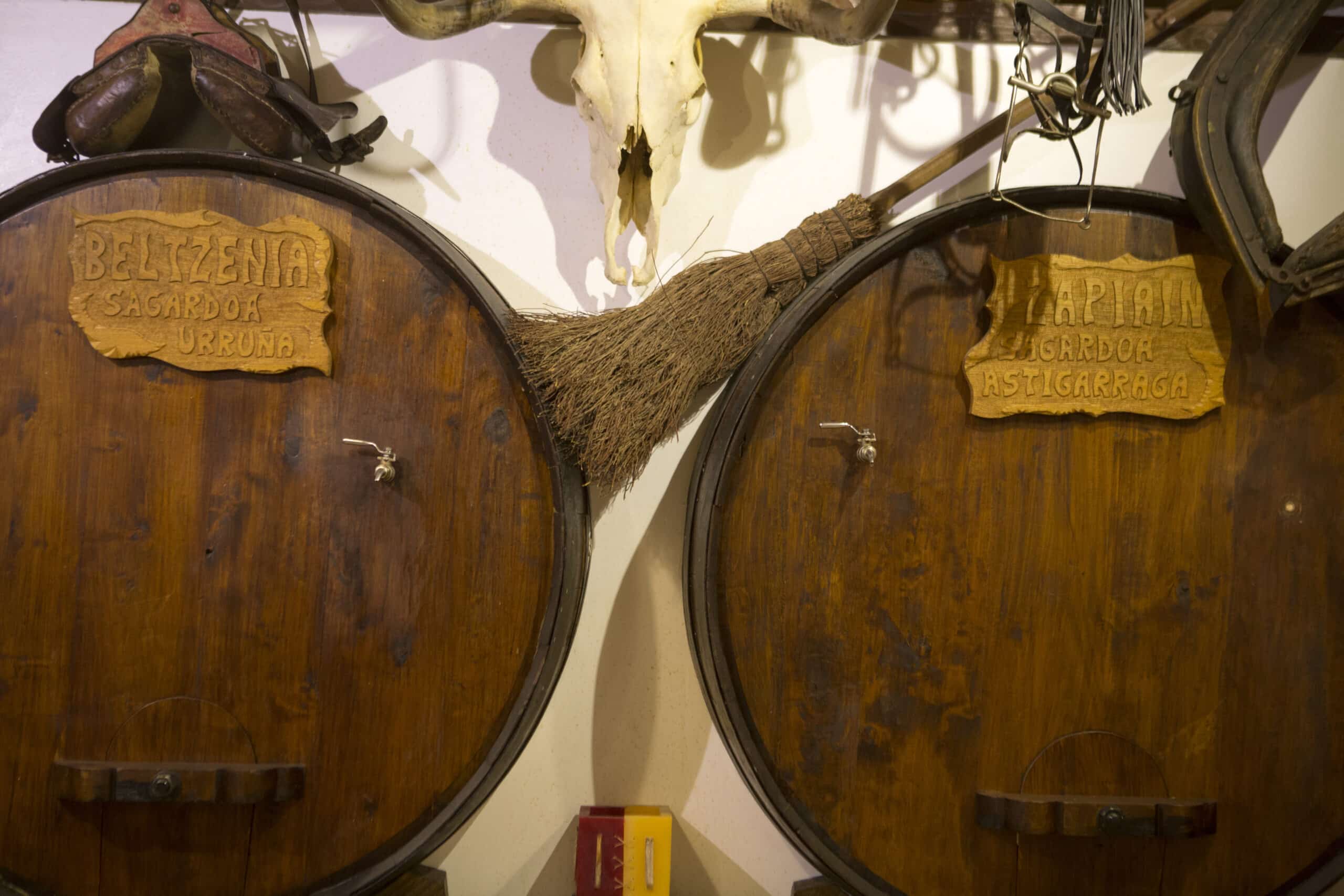 traditional cidrerie basque