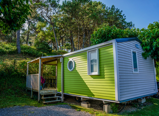 Mobile home rentals on the Basque coast