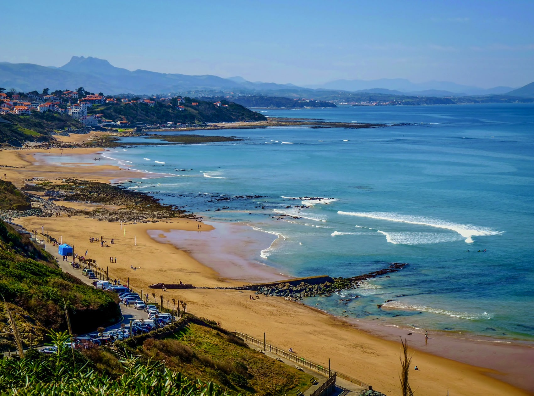 Bidart plage du centre