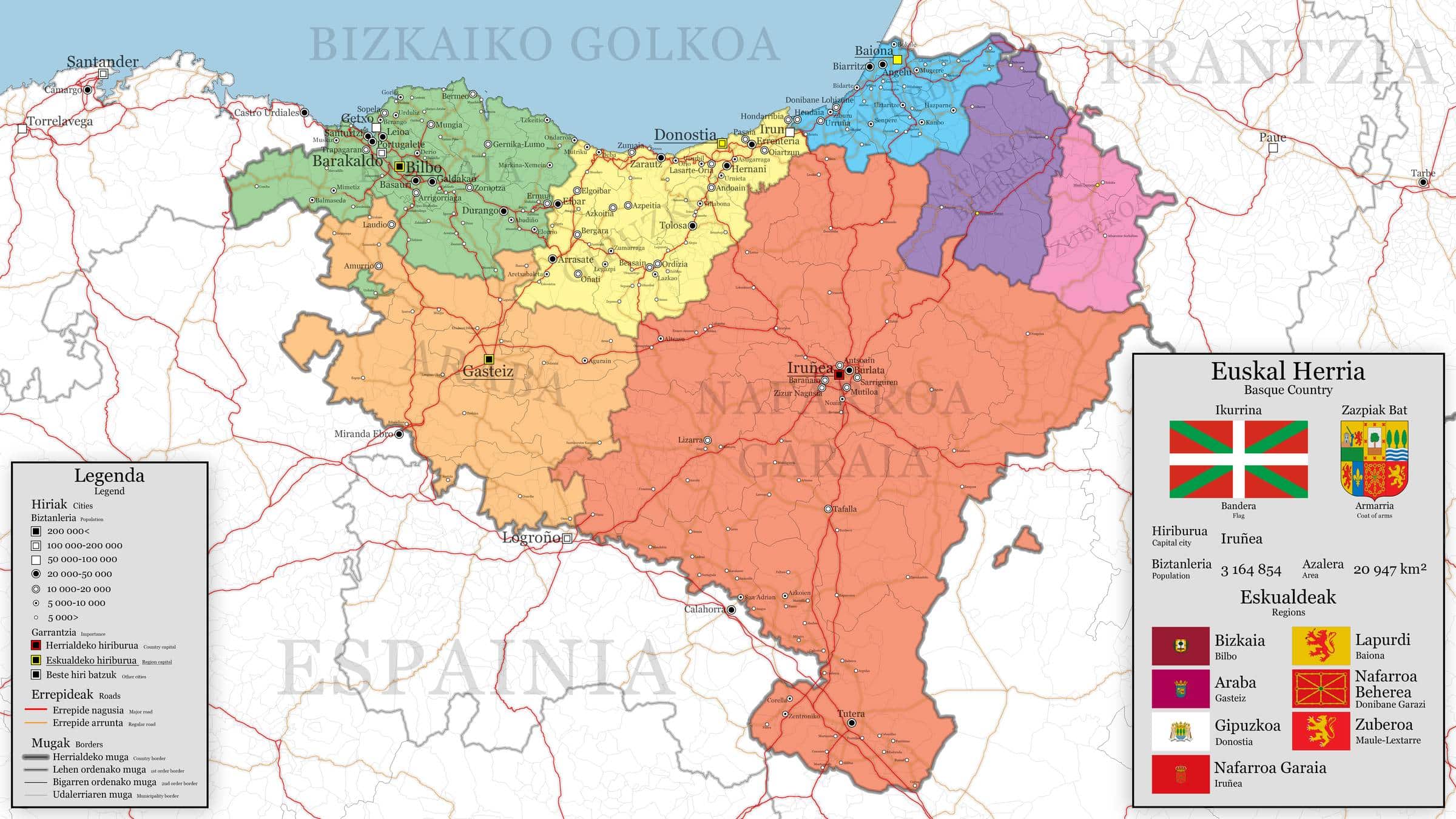 Euskal Herriko carte
