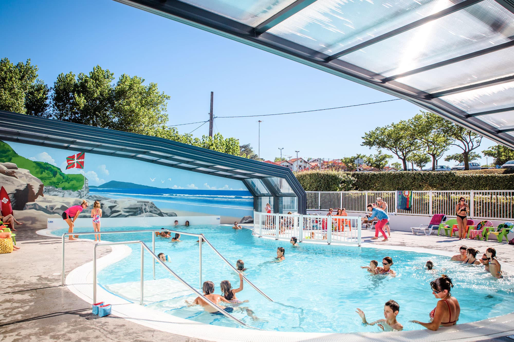 camping avec piscine au pays basque