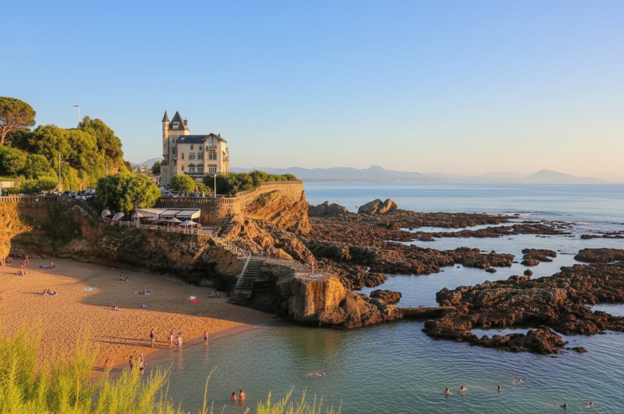 plage port vieux biarritz plus belle plage pays basque